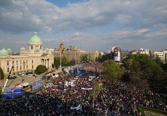 Predsednik Vučić u Beogradu u okviru kampanje 