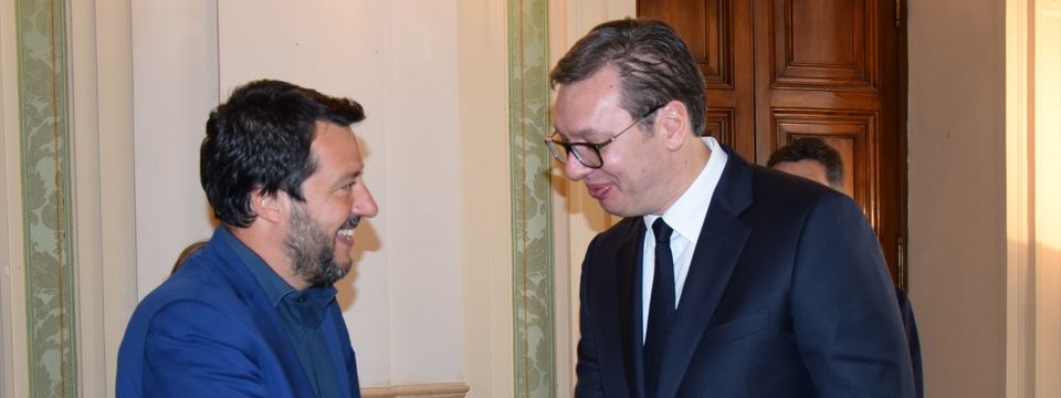 Sastanak sa potpredsednikom Vlade i ministrom unutrašnjih poslova Republike Italije