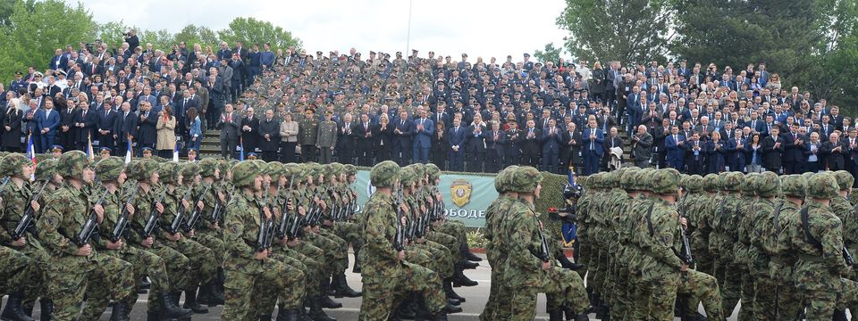 Predsednik Vučić prisustvovao prikazu sposobnosti Vojske Srbije i Ministarstva unutrašnjih poslova Republike Srbije  „Odbrana  slobode“