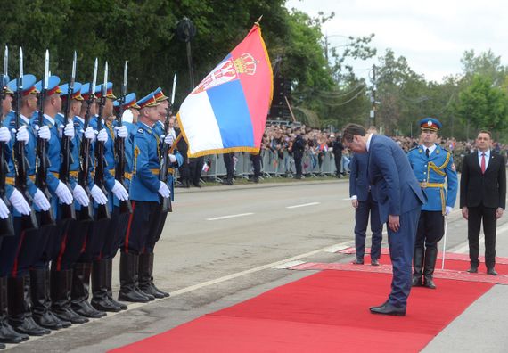 Predsednik Vučić prisustvovao prikazu sposobnosti Vojske Srbije i MUP Republike Srbije „Odbrana slobode“