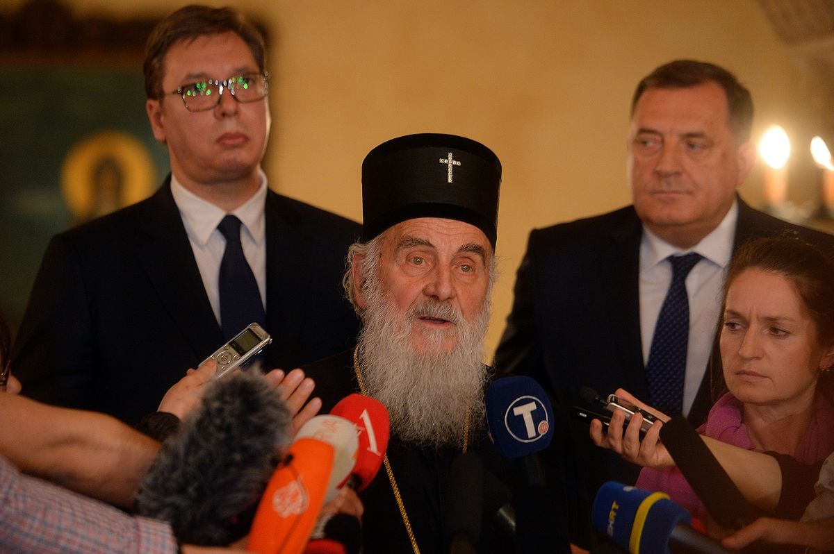 Predsednik Vučić na sednici redovnog godišnjeg zasedanja Svetog Arhijerejskog Sabora Srpske pravoslavne crkve