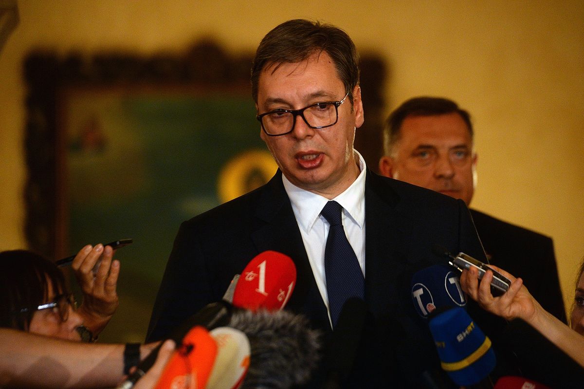 Predsednik Vučić na sednici redovnog godišnjeg zasedanja Svetog Arhijerejskog Sabora Srpske pravoslavne crkve