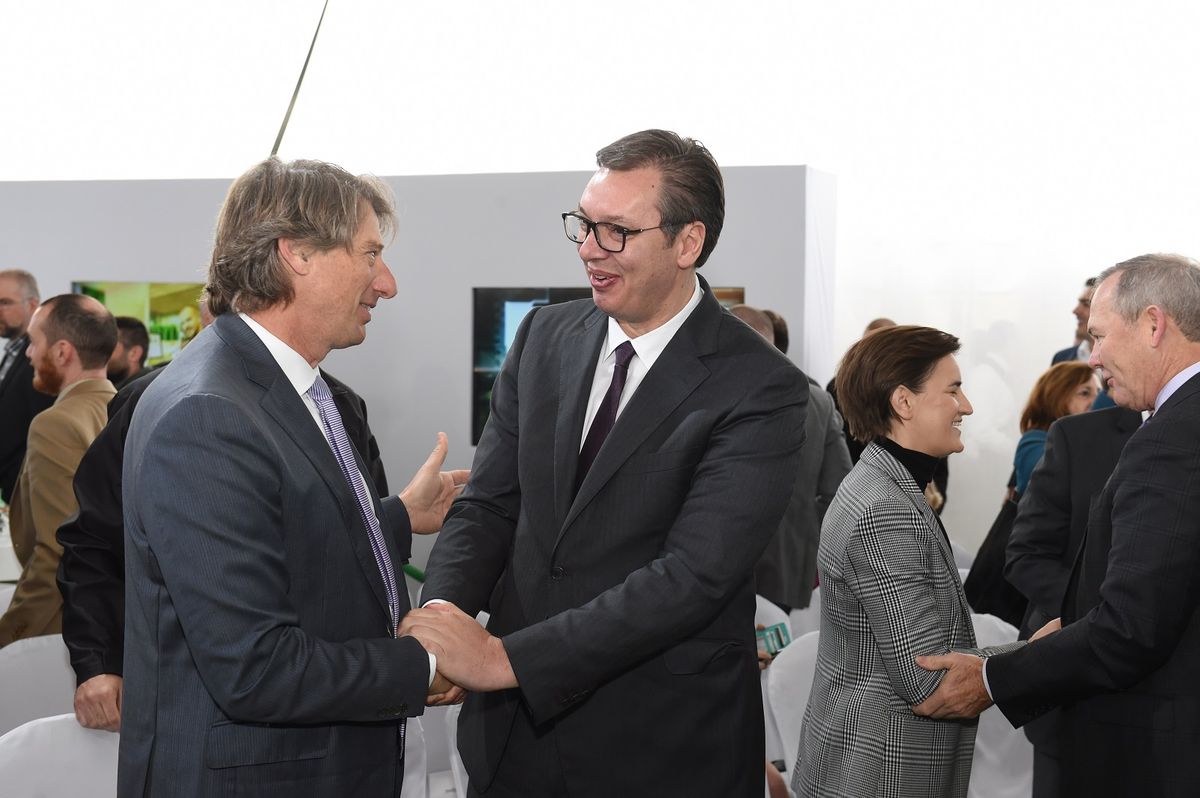 Председник Вучић присуствовао почетку изградње најсавременијег технолошког кампуса америчке компаније „NCR“