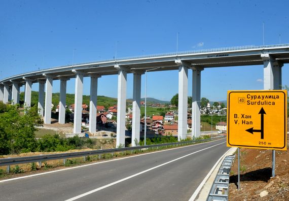 Otvaranje južnog kraka Koridora 10, trasa kroz Grdeličku klisuru