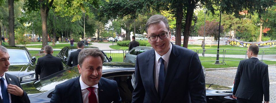 Састанак са премијером Великог војводства Луксембурга