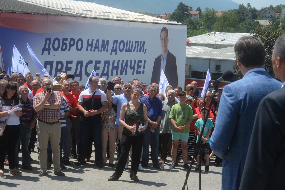 Председник Републике Србије Александар Вучић обиласком Зајечарског округа наставио је кампању 