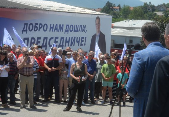 Председник Републике Србије Александар Вучић обиласком Зајечарског округа наставио је кампању 