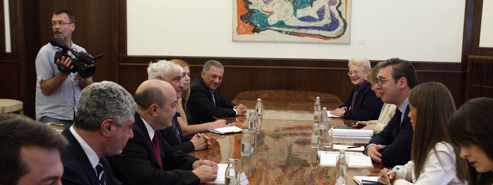 Састанак са ректором Универзитета за језике Азербејџана