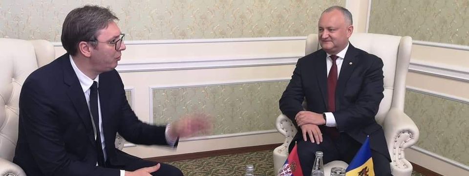 Predsednik Vučić sastao se sa predsednikom Republike Moldavije