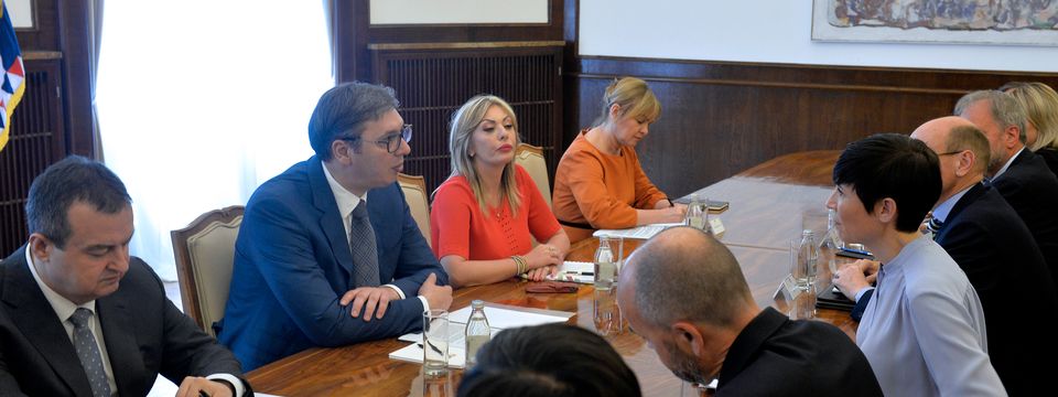 Састанак са министарком спољних послова Краљевине Норвешке