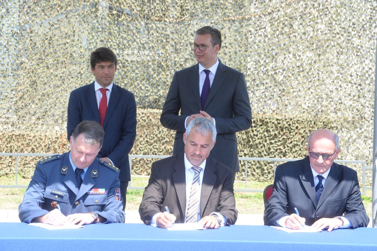 Predsednik Republike Srbije Aleksandar Vučić prisustvovao Devetom međunarodnom sajmu naoružanja i vojne opreme „Partner 2019“