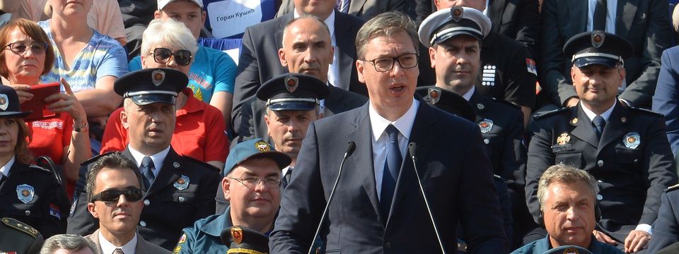 Председник Вучић присуствовао церемонији затварања међународне вежбе "СРБИЈА 2019"
