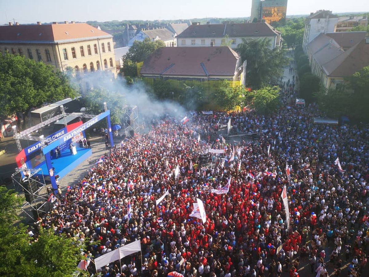 Predsednik Republike Srbije Aleksandar Vučić obišao Zapadnobački okrug u okviru kampanje Predsednik Republike Srbije Aleksandar Vučić obišao Zapadnobački okrug u okviru kampanje