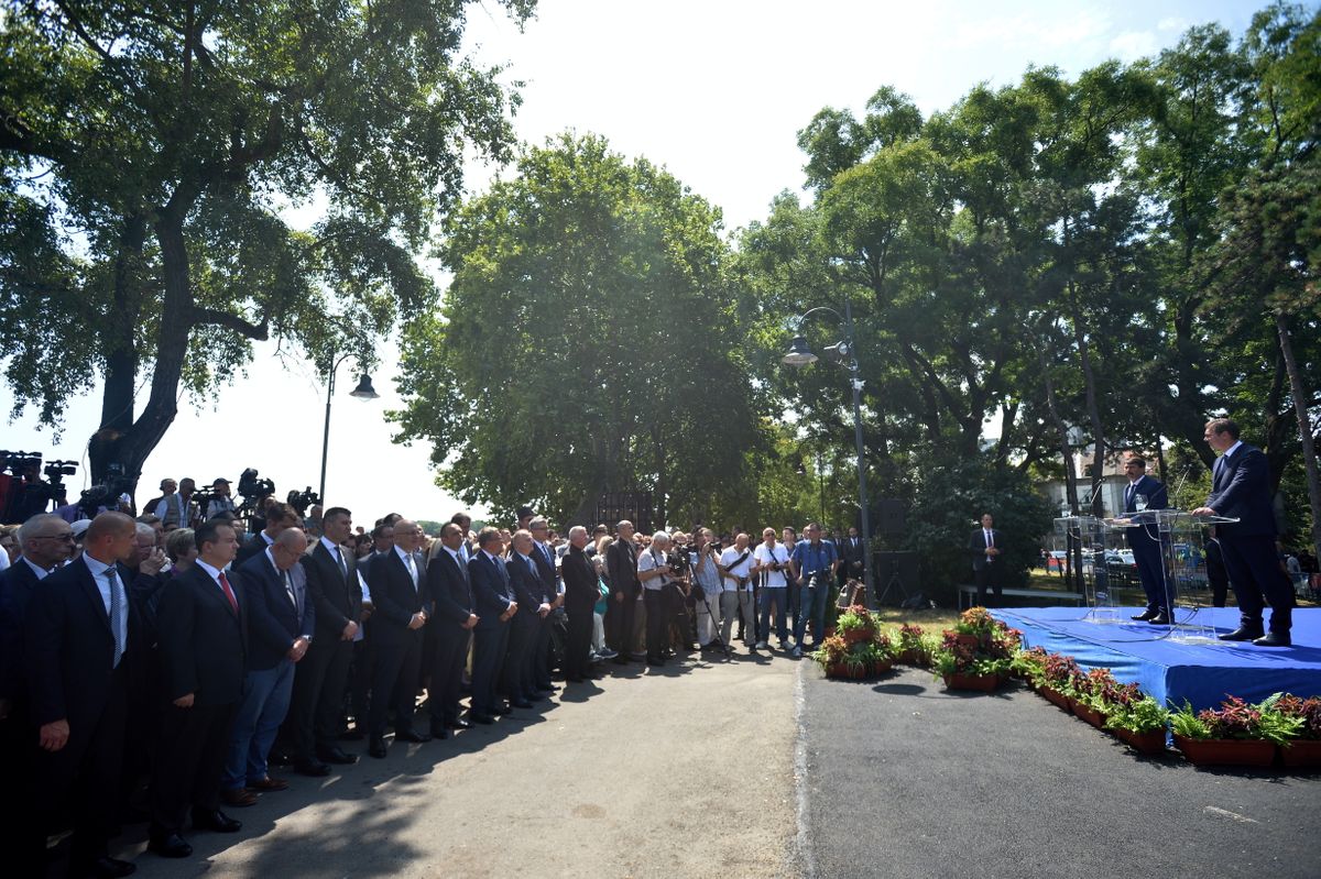 Hungarian President János Áder Visits Serbia