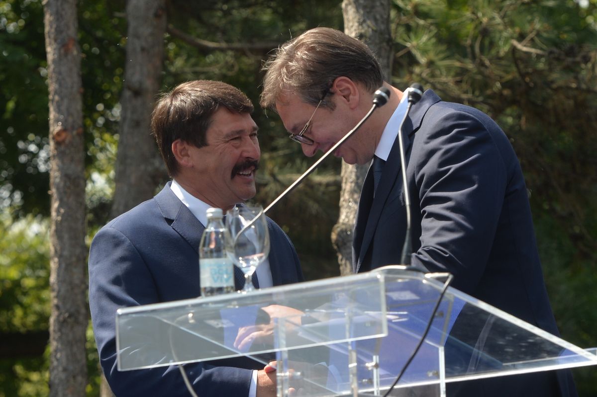 Hungarian President János Áder Visits Serbia