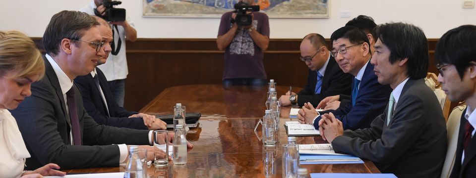Састанак са јапанским државним секретаром за заштиту животне средине