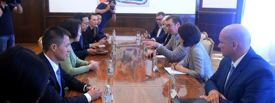 Састанак са представницима кинеске компаније CRBC