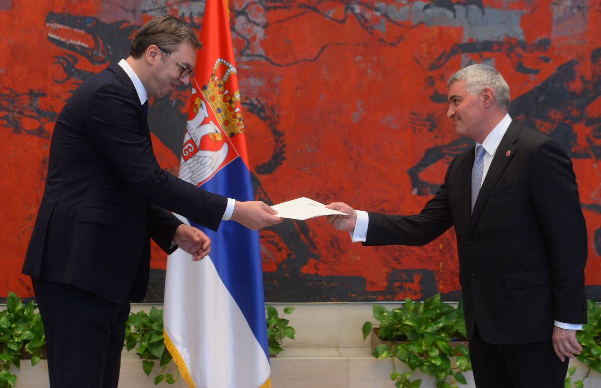 President Vučić receives the Letters of Credence from Non-Resident Ambassadors