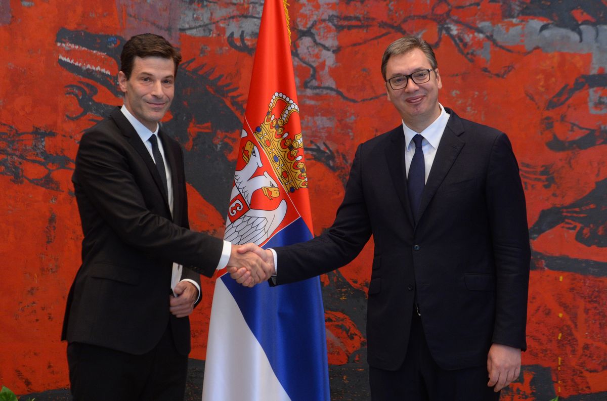 President Vučić receives the Letters of Credence from Non-Resident Ambassadors