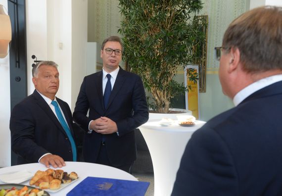 Председник Вучић у посети Будимпешти