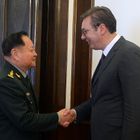 Састанак са првим потпредседником Централне војне комисије НР Кине