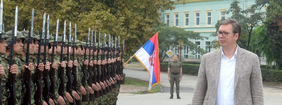 Predsednik Vučić prisustvuje Združenoj taktičkoj vežbi “BEGEJ 2019”