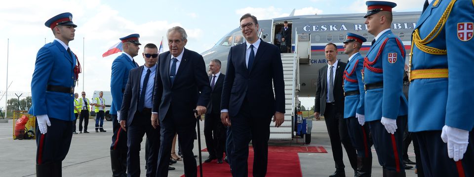 Zvanična poseta predsednika Češke Republike