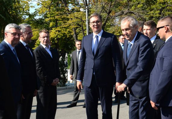 Zvanična poseta predsednika Češke Republike