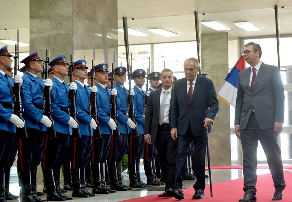 Zvanična poseta predsednika Češke Republike