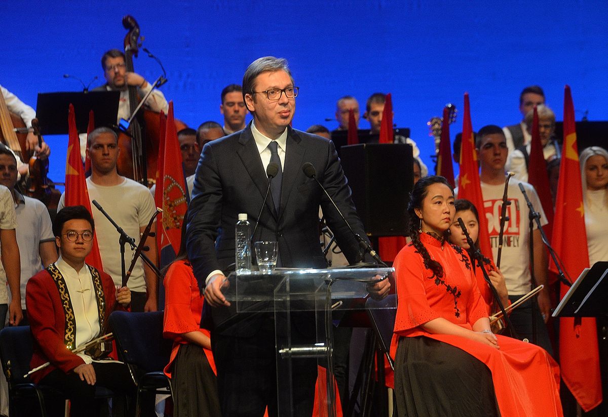 Predsednik Vučić prisustvovao svečanoj akademiji povodom proslave 70-godišnjice osnivanja Narodne Republike Kine Predsednik Vučić prisustvovao svečanoj akademiji povodom proslave 70-godišnjice osnivanja Narodne Republike Kine