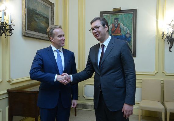 Sastanak sa predsednikom Svetskog ekonomskog foruma