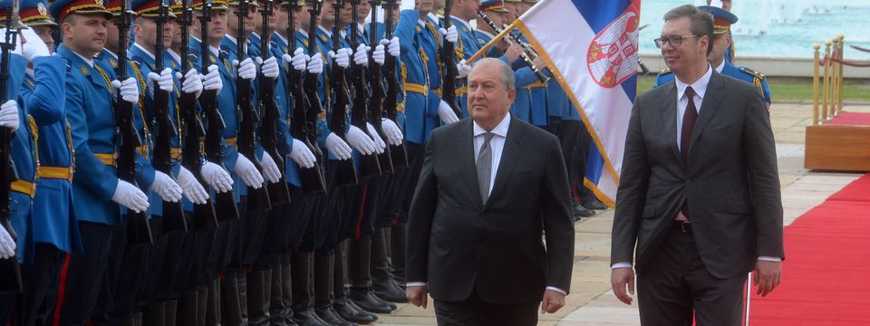 Predsednik Republike Jermenije u zvaničnoj poseti Republici Srbiji