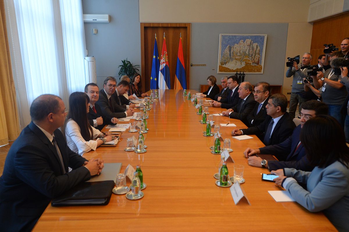 Председник Републике Јерменије у званичној посети Републици Србији