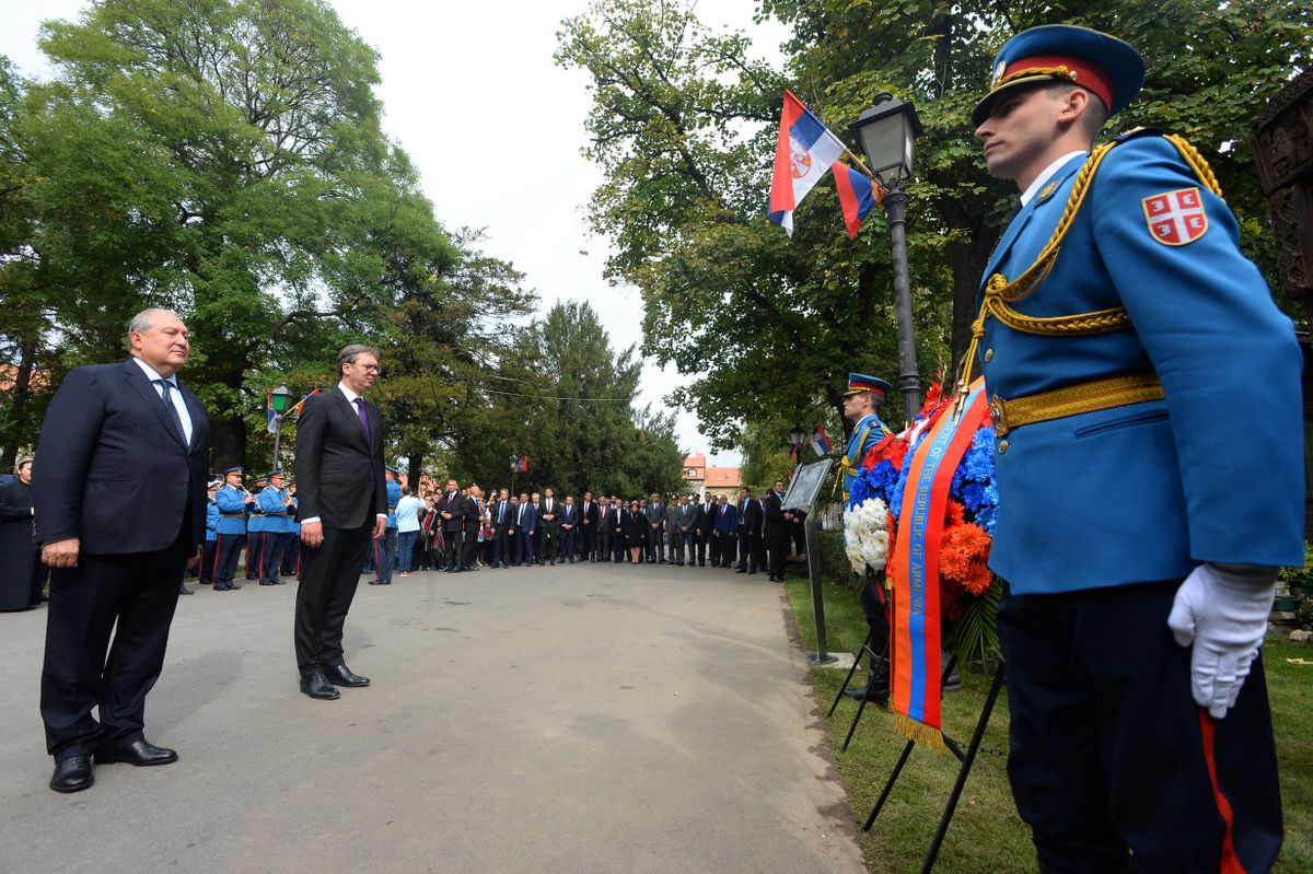 Председник Републике Јерменије у званичној посети Републици Србији