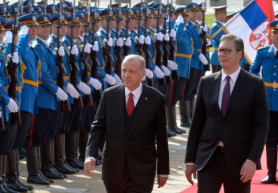 Predsednik Republike Turske u dvodnevnoj poseti Srbiji