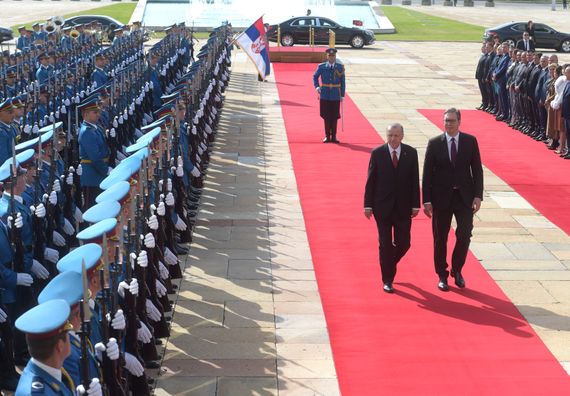 Председник Републике Турске у дводневној посети Србији