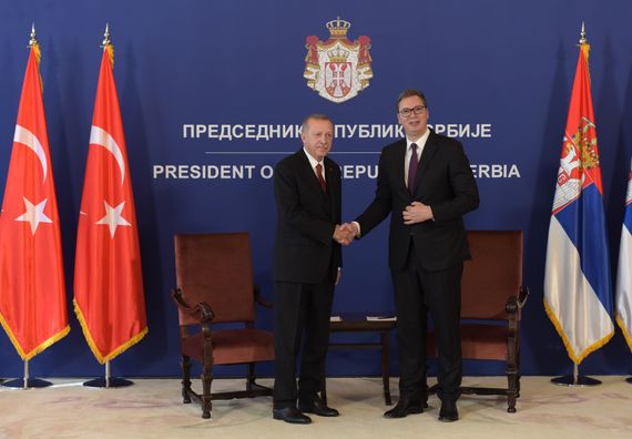 Predsednik Republike Turske u dvodnevnoj poseti Srbiji