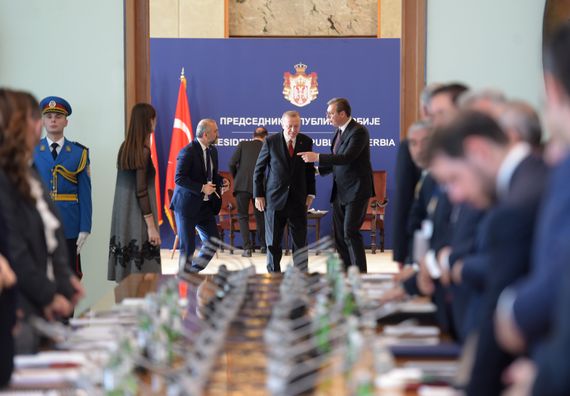 Predsednik Republike Turske u dvodnevnoj poseti Srbiji