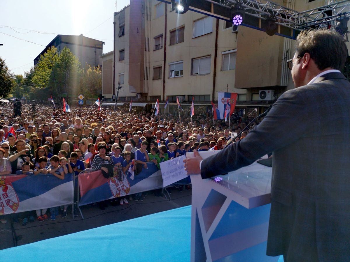 Predsednik Vučić u poseti Topličkom okrugu u okviru kampanje 