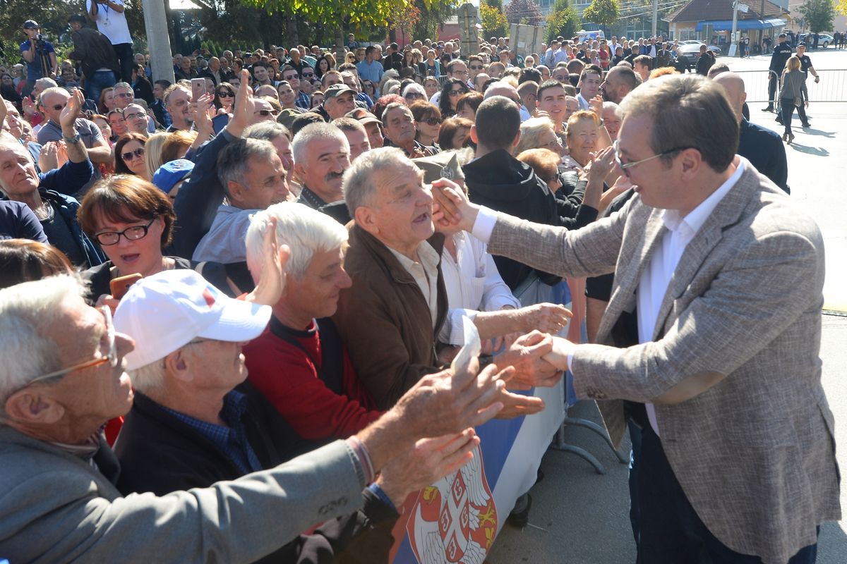 Predsednik Vučić obišao Toplički okrug u okviru kampanje 