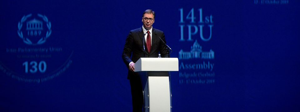 Председник Вучић свечано отворио 141. Скупштину Интерпарламентарне уније