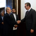 Predsednik Vučić sastao se sa predsednikom Parlamenta Irana