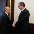 Predsednik Vučić sastao se sa direktorom Direkcije za kontinentalnu Evropu Ministarstva spoljnih poslova Republike Francuske