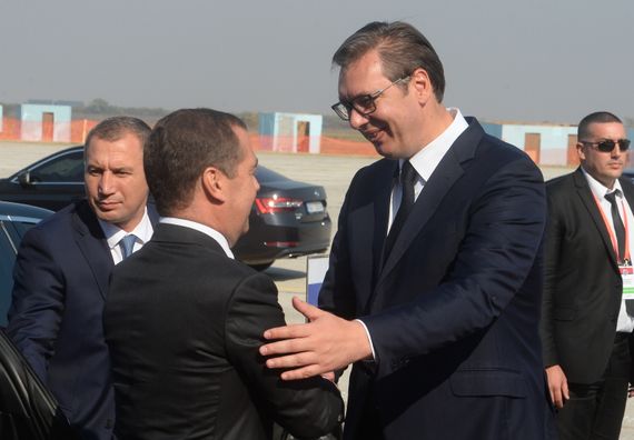 Председник Владе Руске Федерације у једнодневној посети Србији
