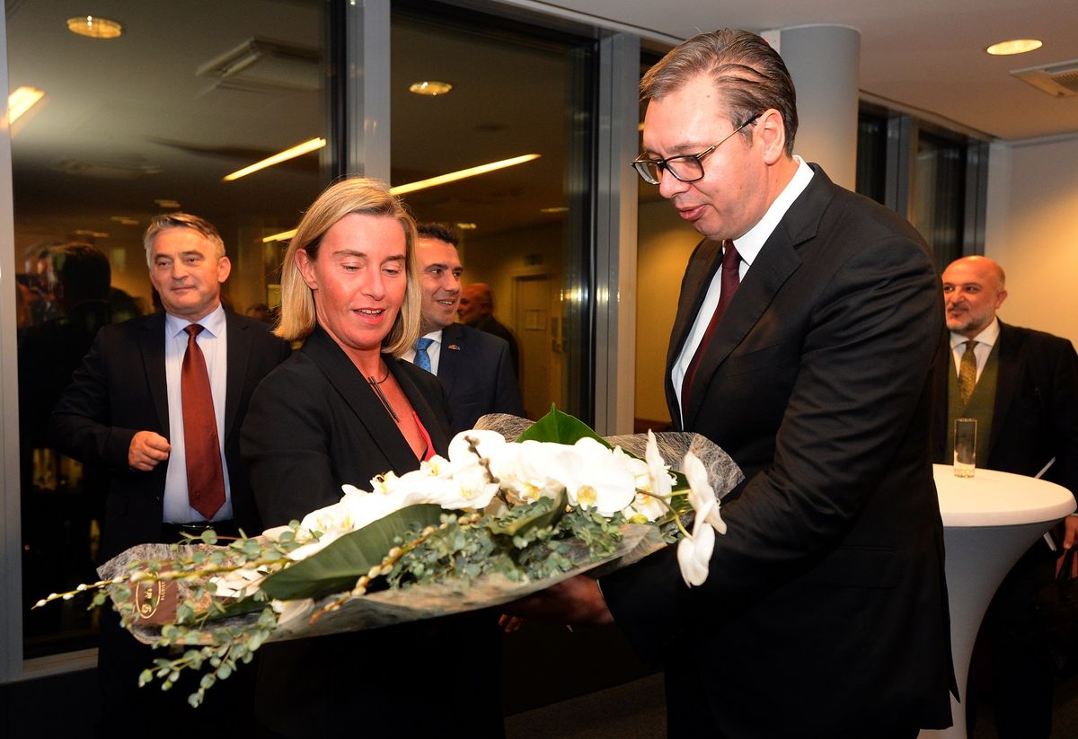 President Vučić in Brussels