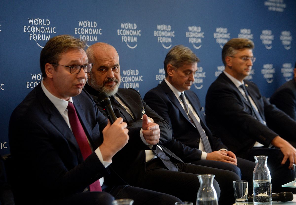 Председник Вучић учествовао на Светском економском форуму у Женеви