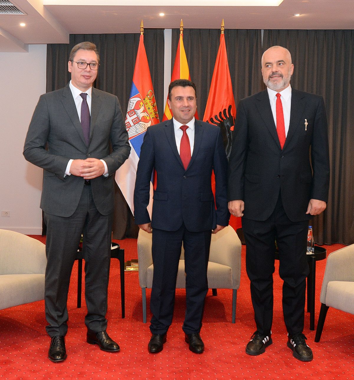 President Vučić at the meeting of the Western Balkans leaders