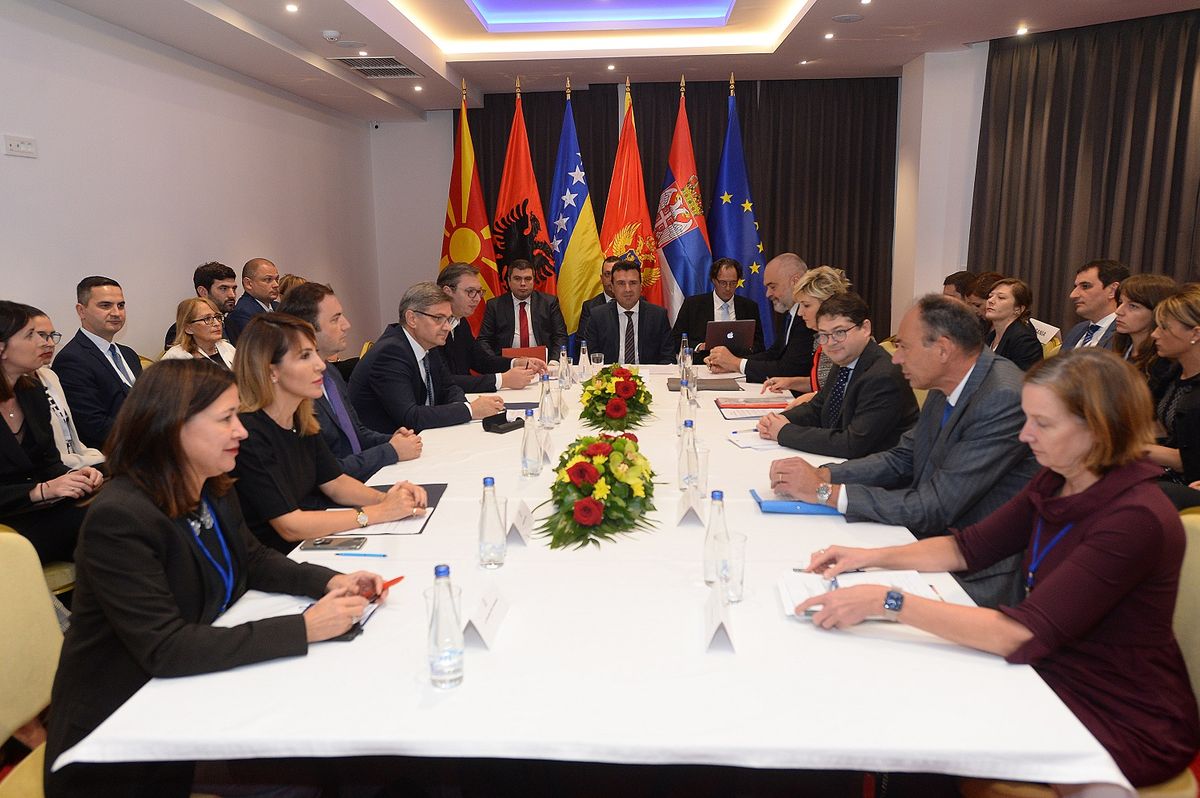 President Vučić at the meeting of the Western Balkans leaders