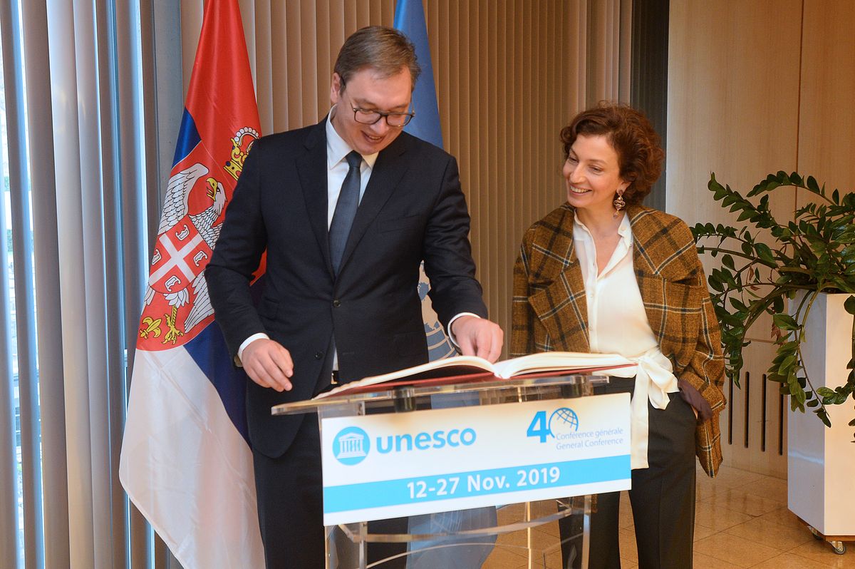 Address by President Vučić at the 40th Session of the UNESCO General Conference