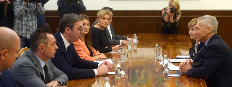 Predsednik Vučić sastao se sa ambasadorom Ruske Federacije